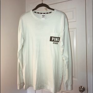 Mint Green VS PINK Long Sleeve T-Shirt
